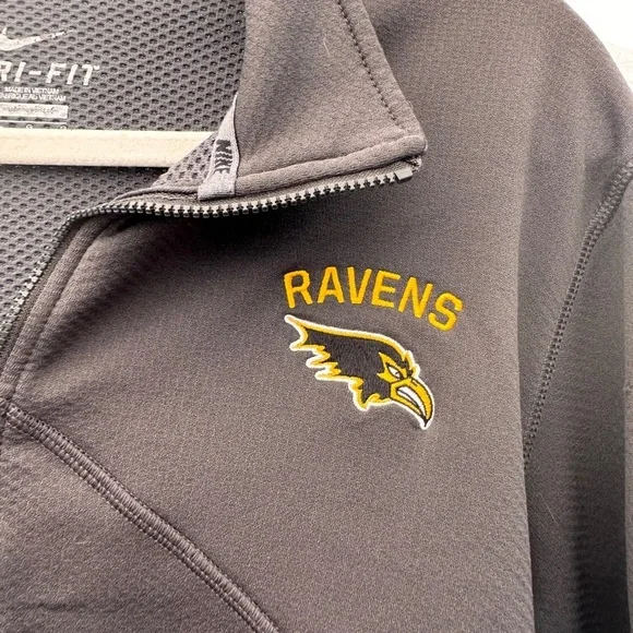 Nike Black Ravens Quarter-Zip Pullover - Picture 2 of 4